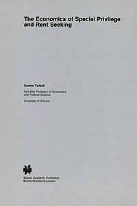 The Economics of Special Privilege and Rent Seeking Издательство: Kluwer Academic Publishers, 1989 г Твердый переплет, 120 стр ISBN 0-7923-9011-3 Язык: Английский инфо 2565m.